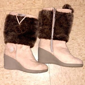US Polo Assn Wedges boots